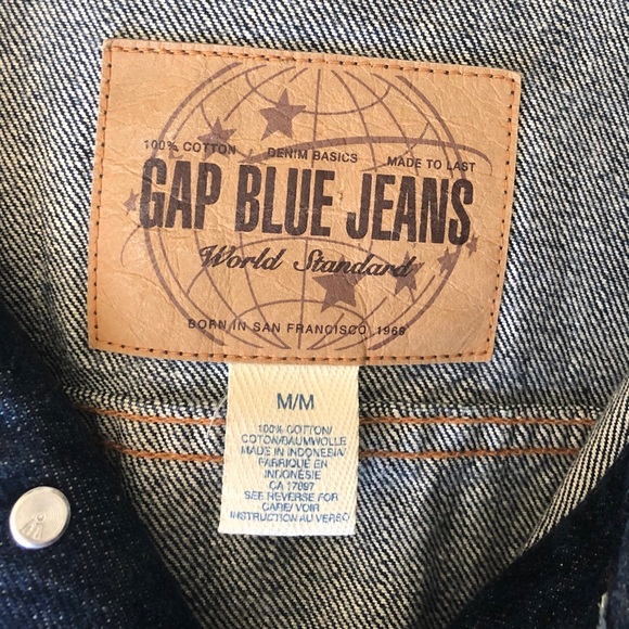 GAP - Dark Blue Denim Jacket - Picture 3 of 4